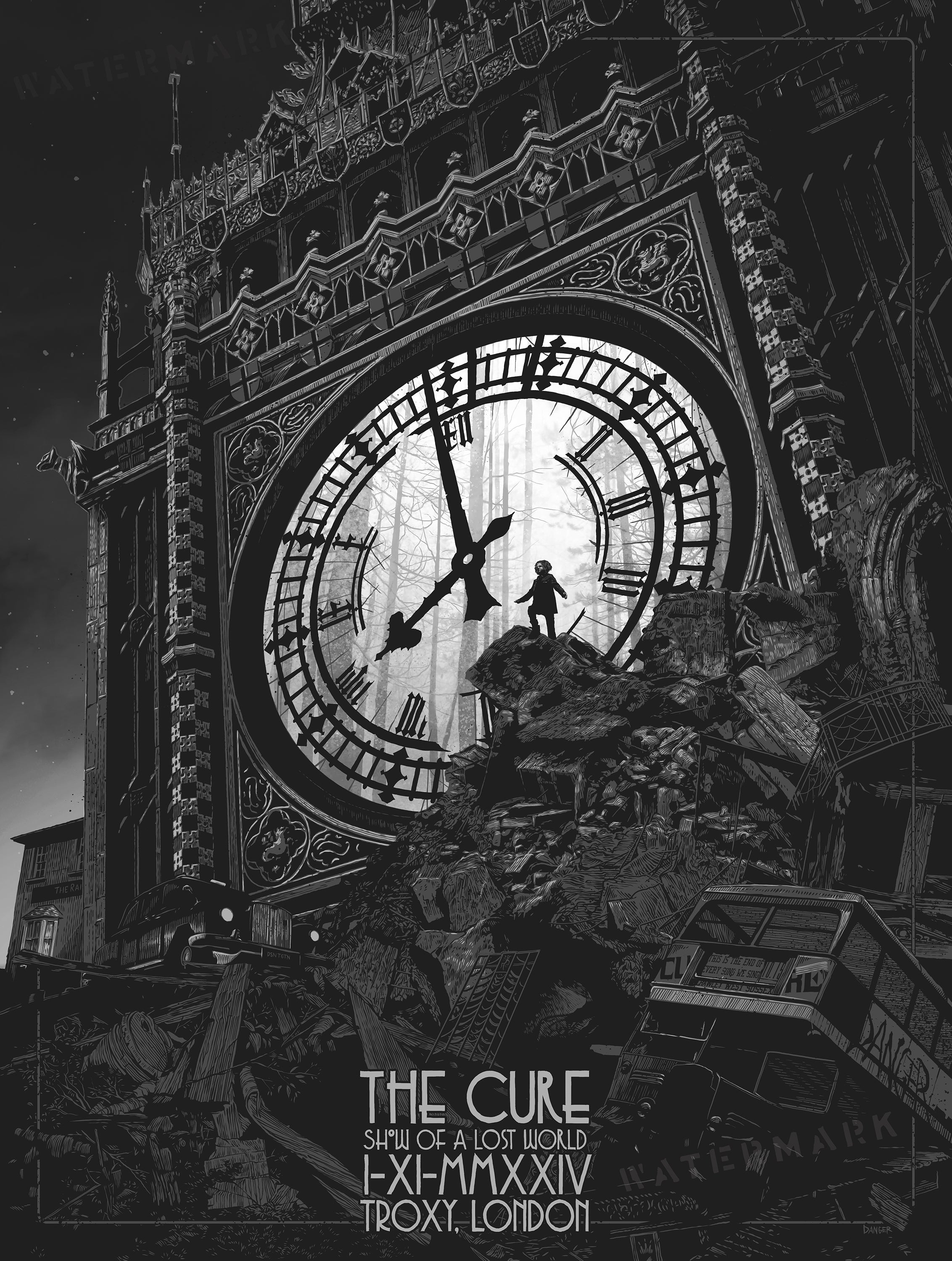 The Cure Troxy London Artist Proof Tinymediaempire the-cure-troxy-london-artist-proof-tinymediaempire