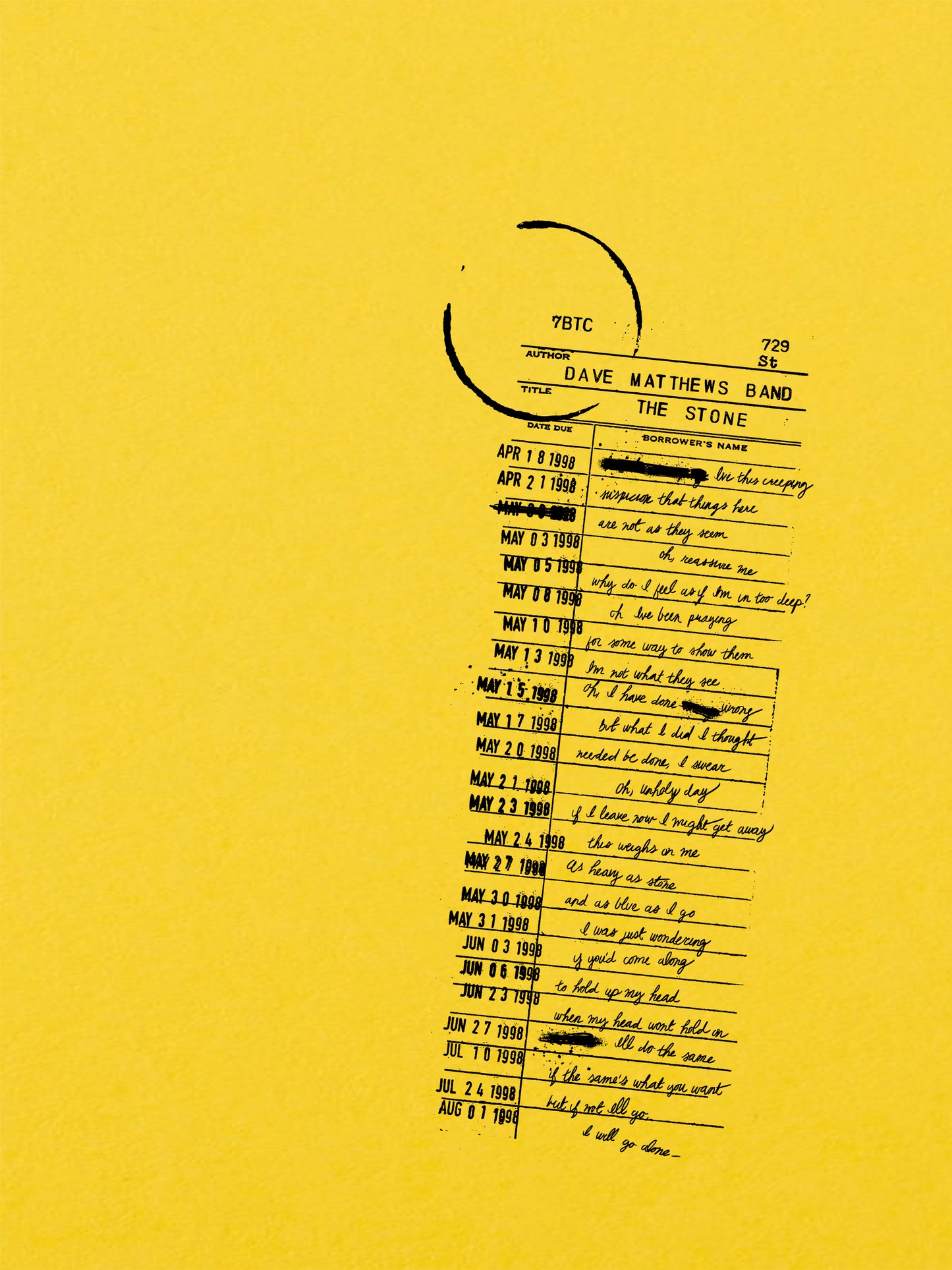 Dave Matthews Band 'the stone' AP