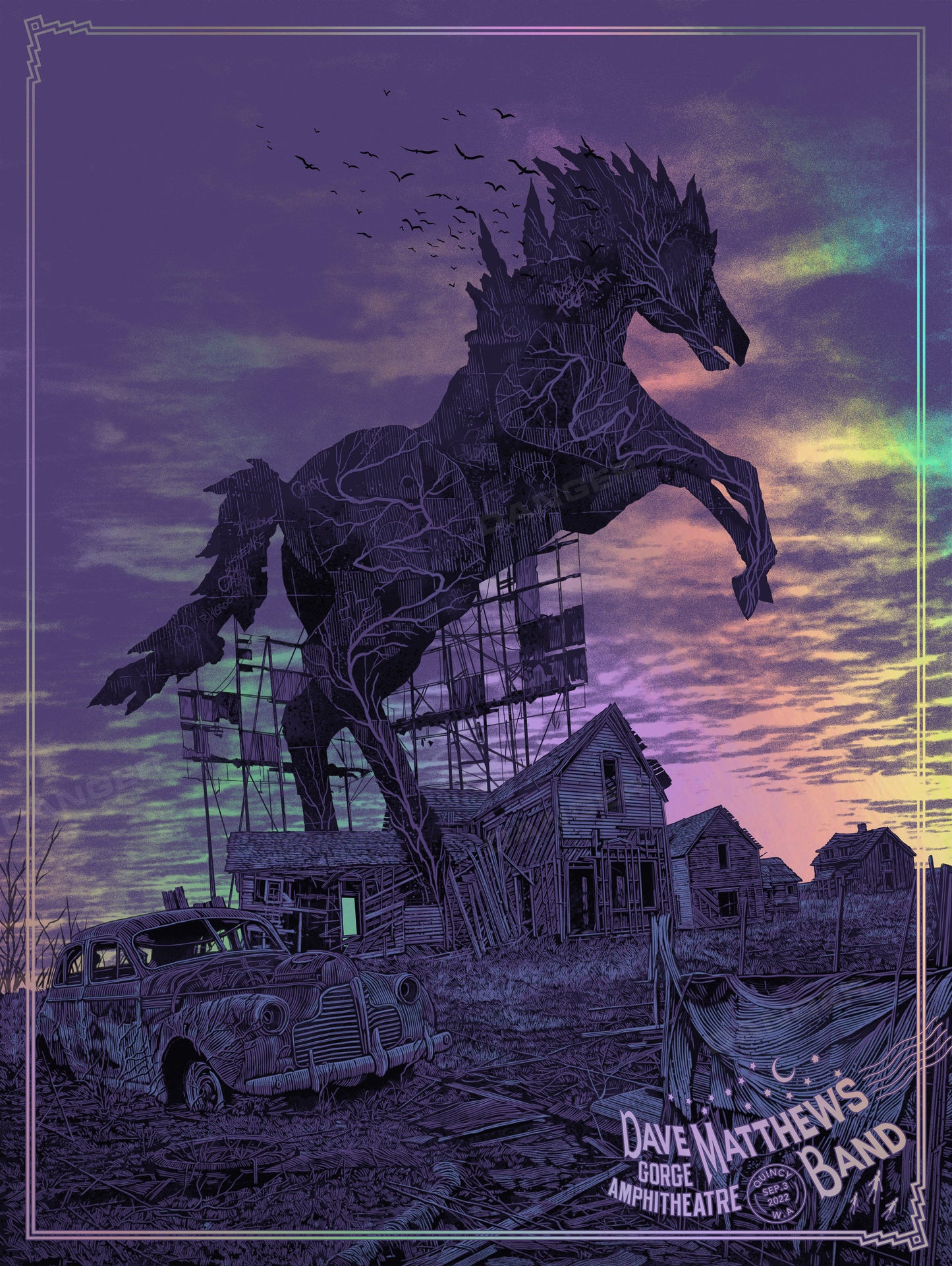Dave Matthews Band - gorge - Foil