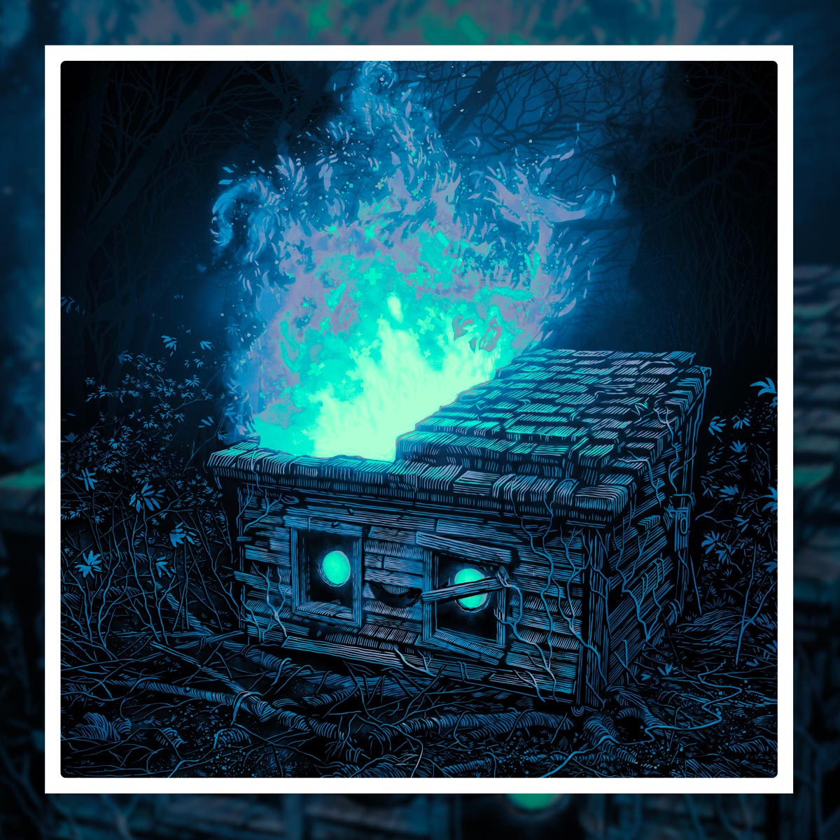 100% Soft x Daniel Danger Dumpster House Toy & Print