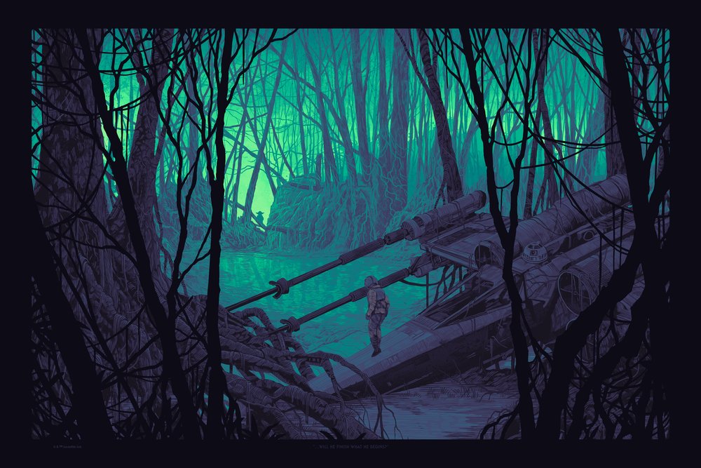 STAR WARS shadowbox Artist Proof copies