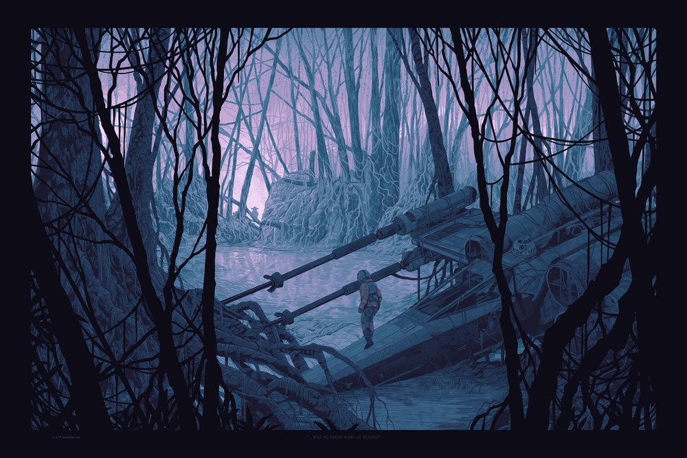STAR WARS shadowbox Artist Proof copies