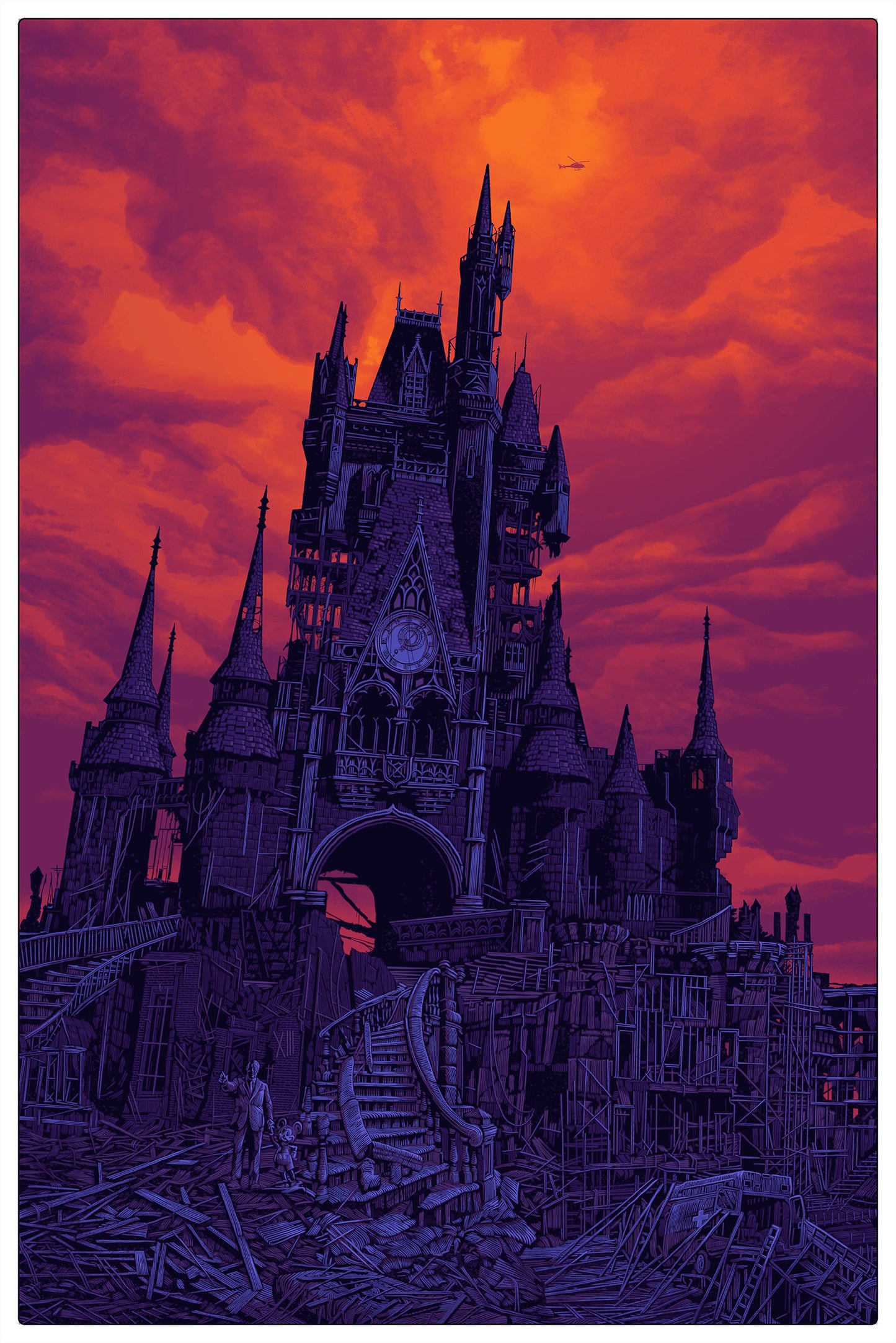 "to all that come to this happy place..." orange