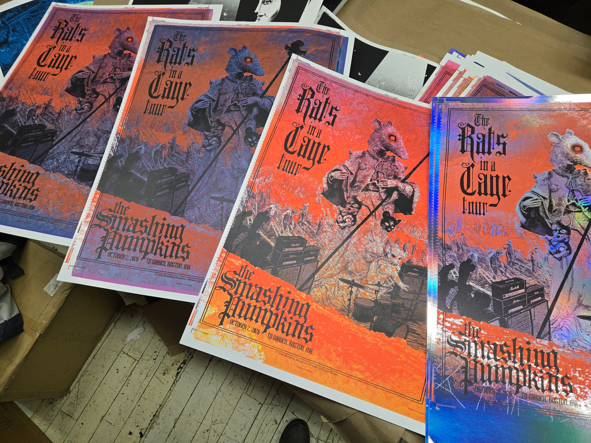 Smashing Pumpkins test print