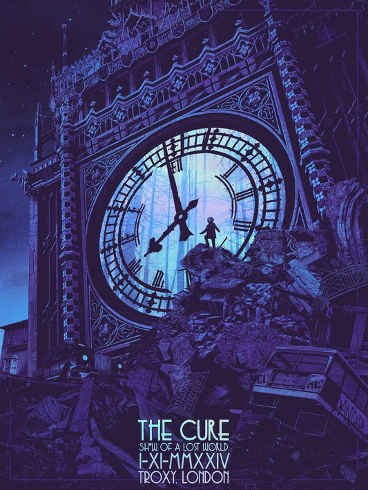 The Cure - Troxy, London Artist Proof FOIL