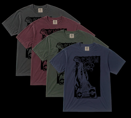 The Hue of Two - Boombox shirt