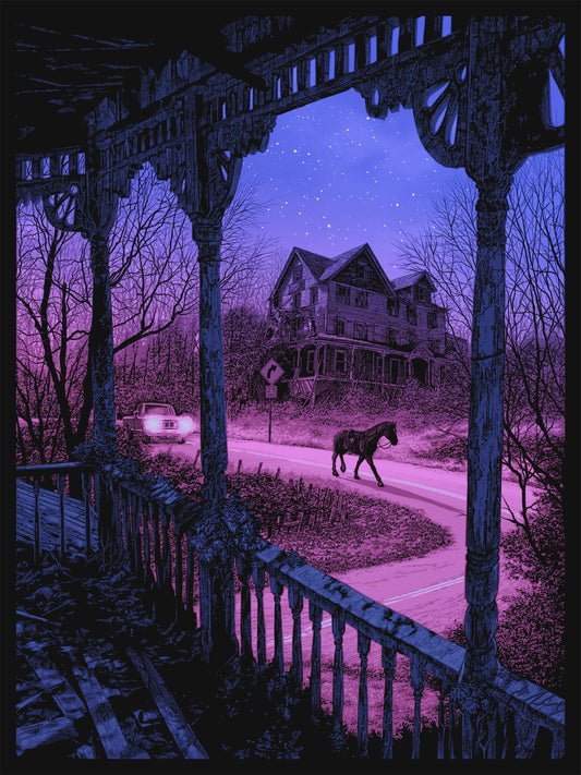 'night horse' art print preorder